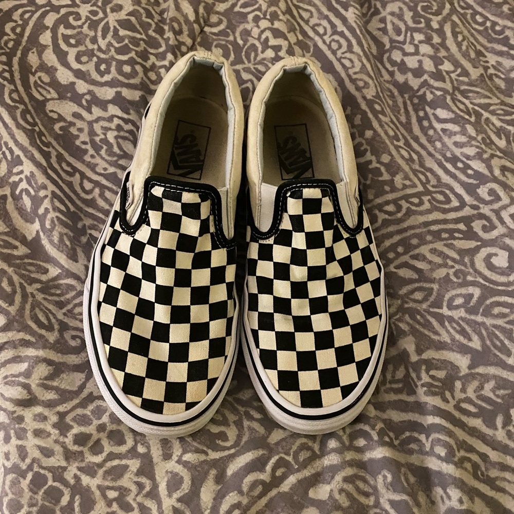 Checkered Vans!